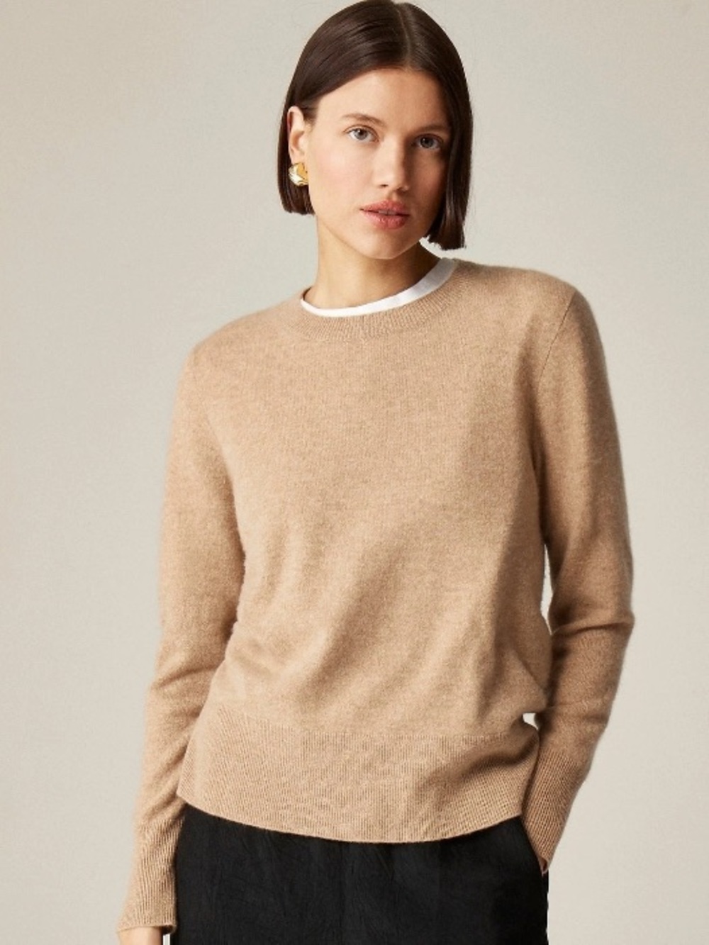 J. Crew 100% cashmere  Crewneck Sweater